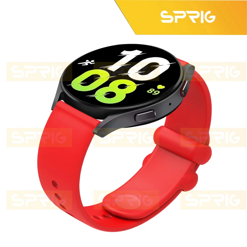 بند اسپریگ مدل PUFF PC مناسب برای ساعت هوشمند سامسونگ Galaxy Watch 4 40mm به همراه کاور