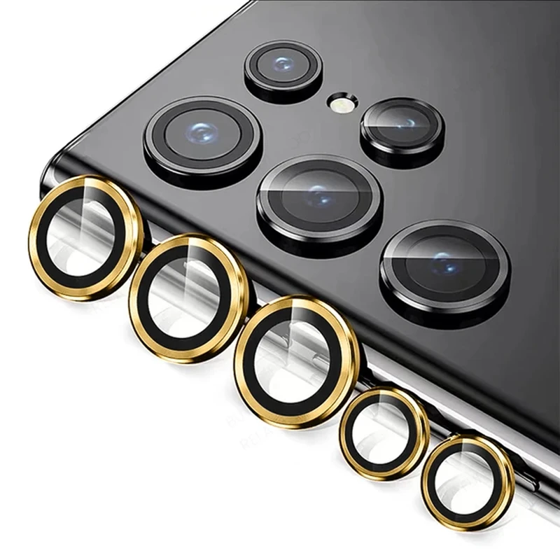 محافظ لنز دوربین زیرو مدل Ring Metal ZR مناسب برای گوشی موبایل سامسونگ Galaxy S25 Ultra