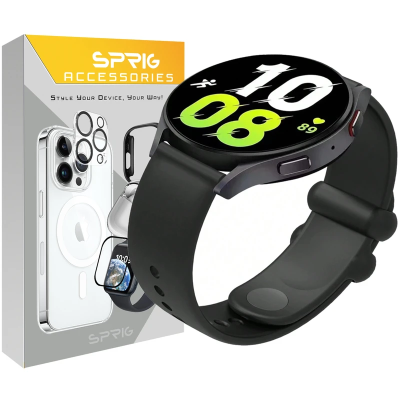 بند اسپریگ مدل PUFF مناسب برای ساعت هوشمند سامسونگ Galaxy Watch 6 40mm / watch 6 44mm / Watch 6 Classic 43mm / Watch 6 Classic 47mm