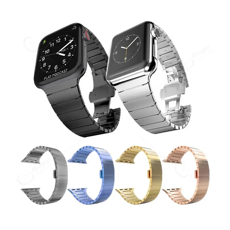 بند زیرو مدل Butterfly Link ZR مناسب برای ساعت هوشمند اپل Series 10 46mm