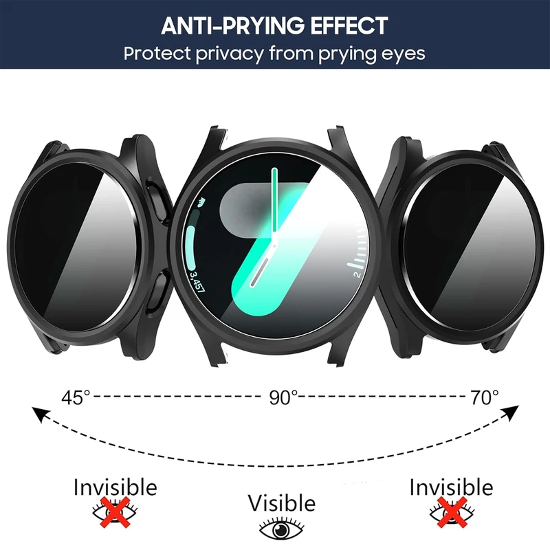 کاور سوپرسی مدل Privacy SC مناسب برای ساعت هوشمند سامسونگ Galaxy Watch 7 44mm