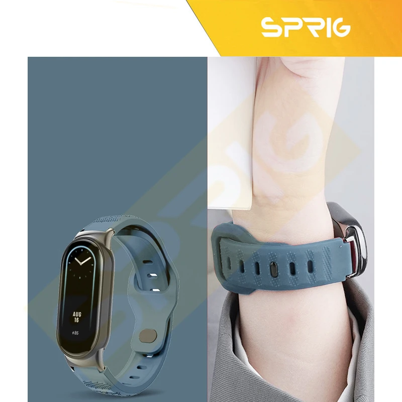 بند اسپریگ مدل Spig Sport مناسب برای ساعت هوشمند شیائومی Mi band 8/9