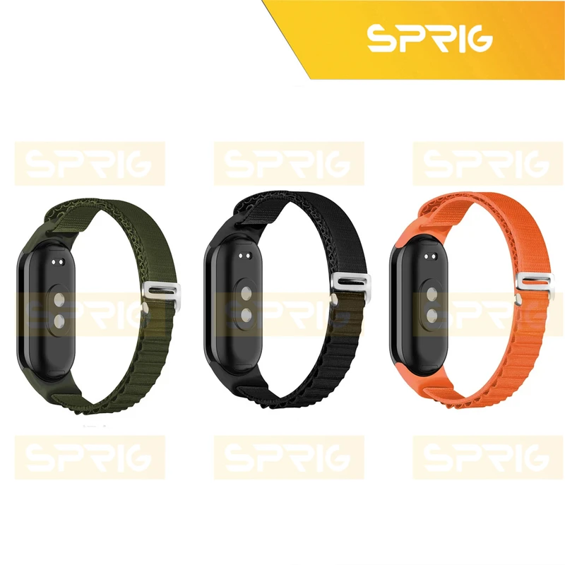 بند اسپریگ مدل Loop Alpine NC مناسب برای ساعت هوشمند شیائومی Mi band 8