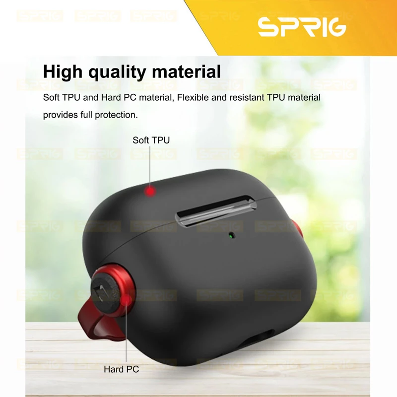کاور اسپریگ مدل Stand Head EG مناسب برای کیس اپل Airpod Pro / Airpod Pro 2