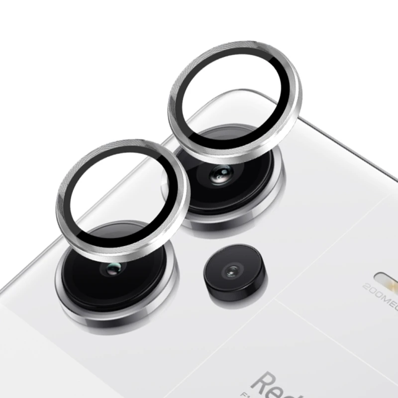 محافظ لنز دوربین رینگی ام‌گلس مدل Ring Protector مناسب برای گوشی موبایل شیائومی Redmi Note 13 Pro Plus