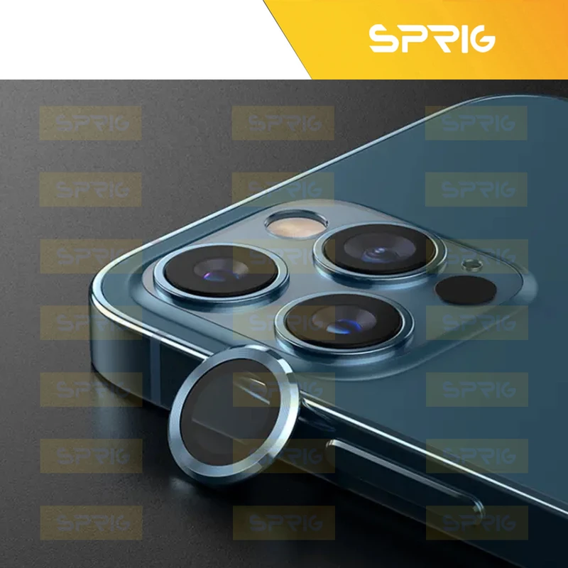 محافظ لنز دوربین اسپریگ مدل Metal Ring مناسب برای گوشی موبایل اپل iPhone 16 Pro / 16 Pro Max
