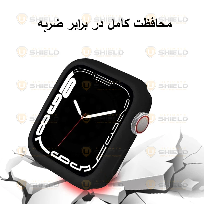 کاور آلتیمیت شیلد مدل Jelly Shield UL مناسب برای اپل واچ سری 4/5/6/SE سایز 44 میلی متری
