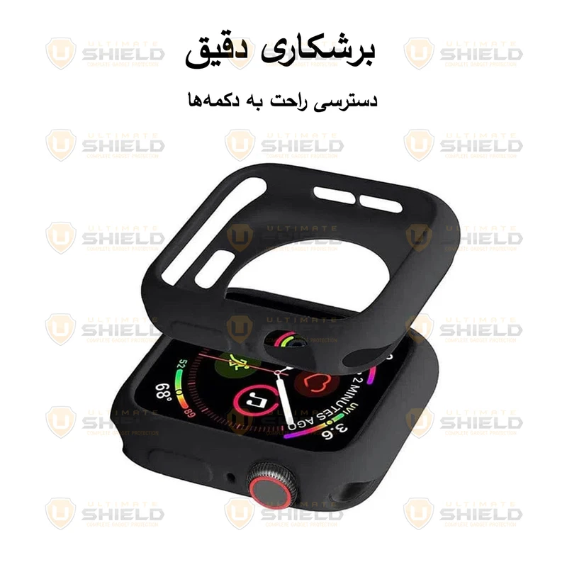کاور آلتیمیت شیلد مدل Jelly Shield UL مناسب برای اپل واچ سری 7/8/9 سایز 41 میلی متری
