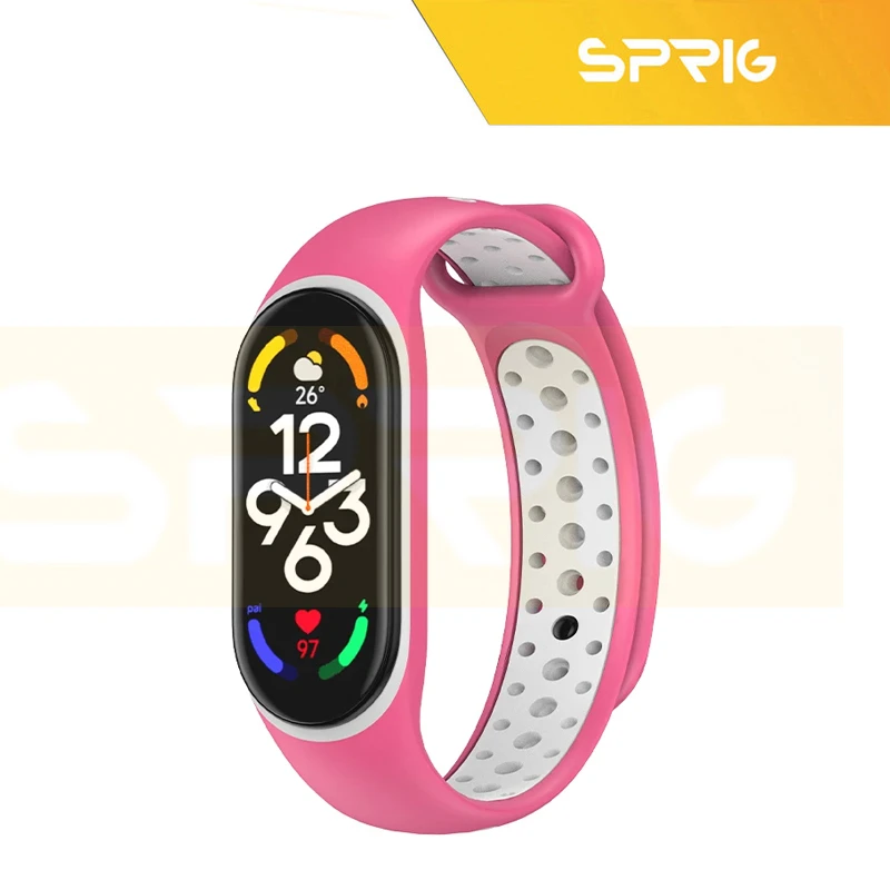 بند اسپریگ مدل NK Special Colors مناسب برای ساعت هوشمند شیائومی Mi band 4/5/6