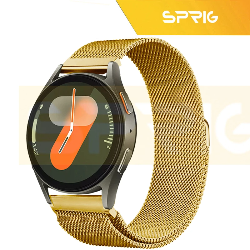 بند اسپریگ مدل Milanese مناسب برای ساعت هوشمند سامسونگ Galaxy Watch 7 44mm / Watch 7 40mm