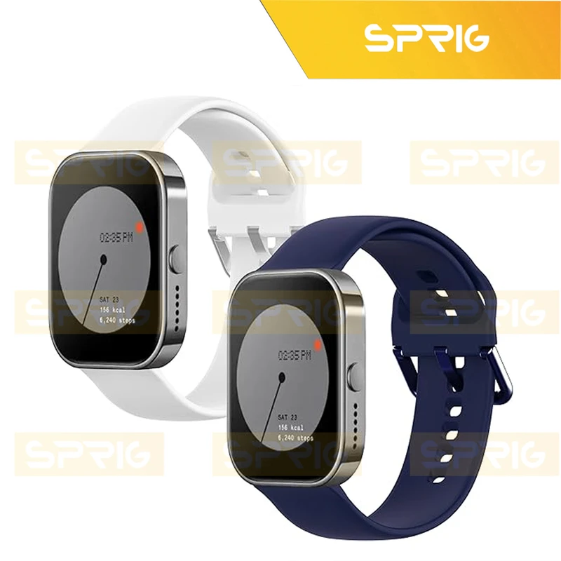 بند اسپریگ مدل Silicone SGK TW مناسب برای ساعت هوشمند ناتینگ CMF Watch Pro