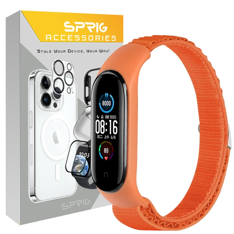 بند اسپریگ مدل Loop Alpine NC مناسب برای ساعت هوشمند شیائومی Mi band 4/5/6