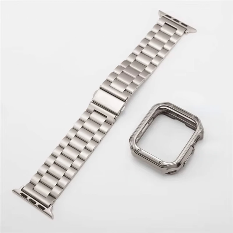 بند آلتیمیت شیلد مدل 3BLX مناسب برای اپل واچ Series 7 Aluminum 45mm / Series 8 Aluminum 45mm / Series 9 Aluminum 45mm به همراه کاور