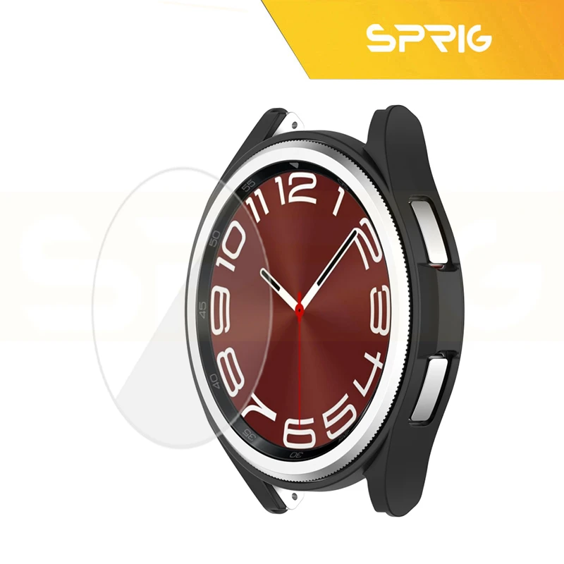 بند اسپریگ مدل Ocean SP Guard مناسب برای ساعت هوشمند سامسونگ Galaxy Watch 4 Classic 46mm به همراه کاور
