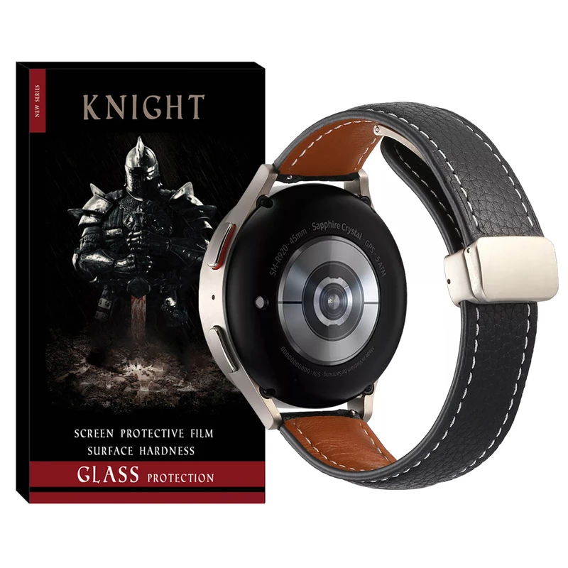 بند نایت مدل Magnet Leather TW مناسب برای ساعت هوشمند کیسلکت Kr / Kr Pro / Kr Pro LTD