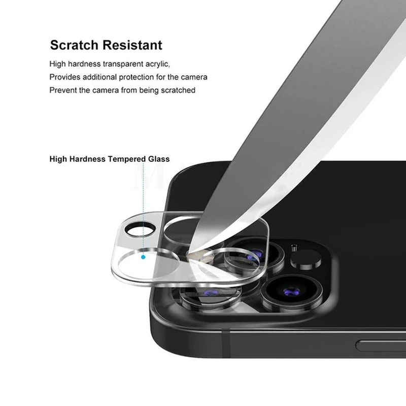 محافظ لنز دوربین زیرو مدل Glass 3D ZR مناسب برای گوشی اپل Iphone 12 Pro Max