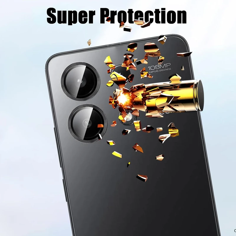 محافظ لنز دوربین رینگی ام‌گلس مدل Ring Protector مناسب برای گوشی موبایل شیائومی Redmi Note 13 4G