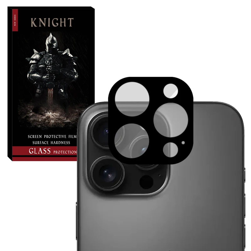 محافظ لنز دوربین نایت مدل Noir Glass KT مناسب برای گوشی موبایل اپل iPhone 16 Pro / 16 Pro Max