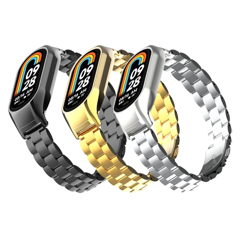 بند سوپرسی مدل 3Bead Guard SC مناسب برای ساعت هوشمند شیائومی Mi Band 8