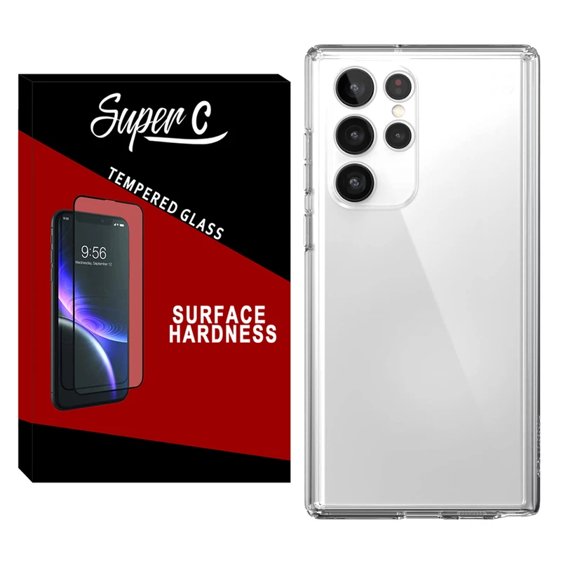 کاور سوپرسی مدل Transparent SC مناسب برای گوشی موبایل سامسونگ Galaxy S25 Ultra