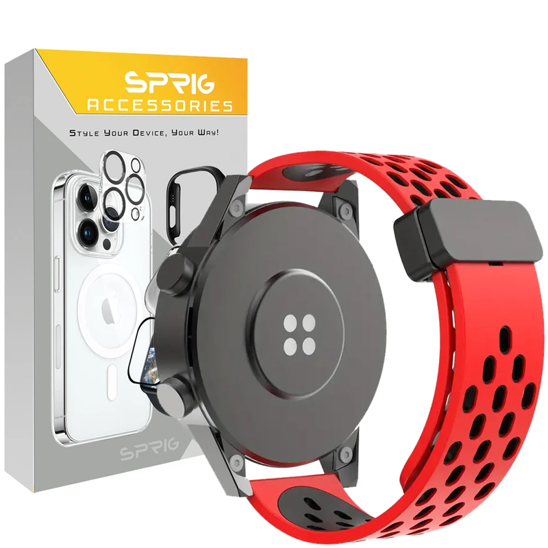 بند اسپریگ مدل Dual Color NK Magnetic TW مناسب برای ساعت هوشمند شیائومی S1 / S1 Active / S2 / Mi Watch XMWTCL02 / Mi Watch Color 2 / Mi Watch Color