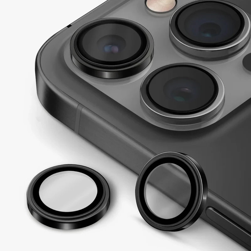 محافظ لنز دوربین آلتیمیت شیلد مدل Ring Metal UL مناسب برای گوشی موبایل اپل iPhone 16 Pro / 16 Pro Max