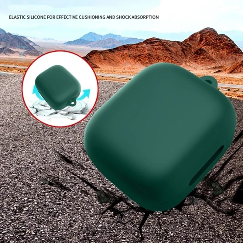 کاور ام‌گلس مدل Silicon-MG مناسب برای کیس هدفون بی سیم انکر Soundcore R50i NC
