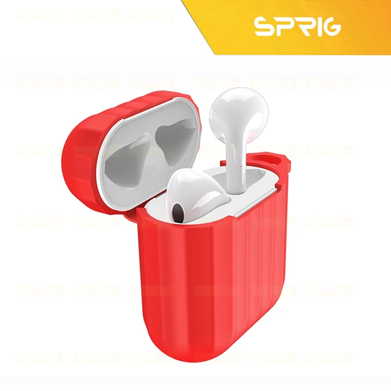 کاور اسپریگ مدل Jelly Spigo مناسب برای کیس اپل Airpod 1 / 2