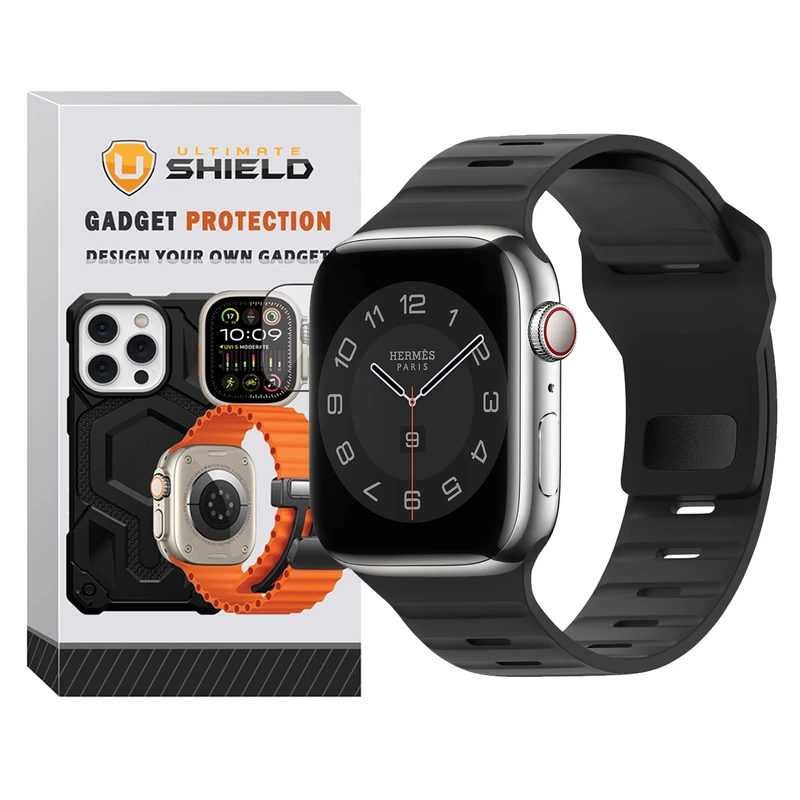 بند آلتیمیت شیلد مدل Spig Sport UL مناسب برای اپل واچ سری Se/Ultra/1/2/3/4/5/6/7/8/9 سایز 42/44/45/49 میلی متری