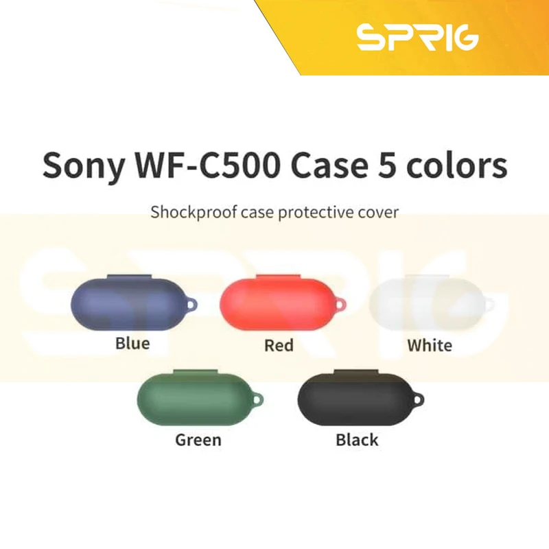 کاور اسپریگ مدل Silicone-SP مناسب برای کیس هدفون بی سیم سونی WF-C500