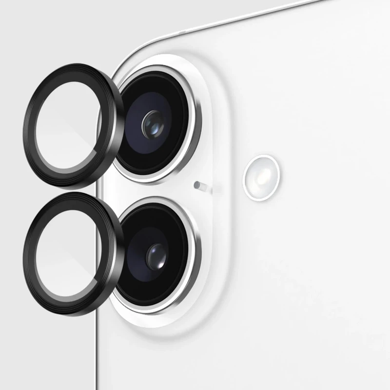 محافظ لنز دوربین آلتیمیت شیلد مدل Ring Metal UL مناسب برای گوشی موبایل اپل iPhone 16 / 16 Plus