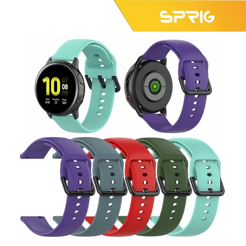 بند اسپریگ مدل SIC-SGK مناسب برای ساعت هوشمند سامسونگ Galaxy Watch Active / Active 2