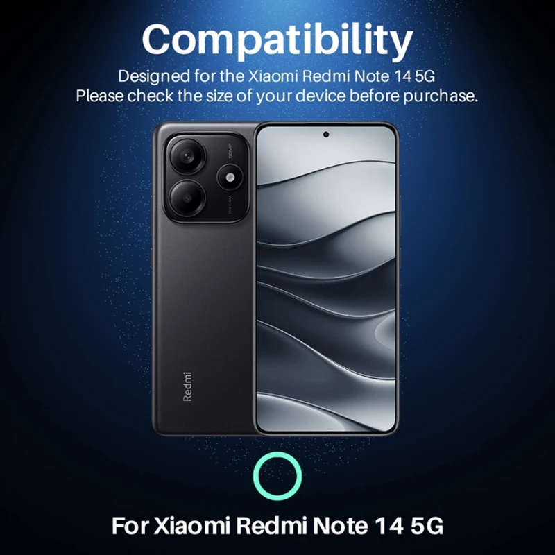 محافظ لنز دوربین رینگی ام‌گلس مدل Ring Protector مناسب برای گوشی موبایل شیائومی Redmi Note 14 5G