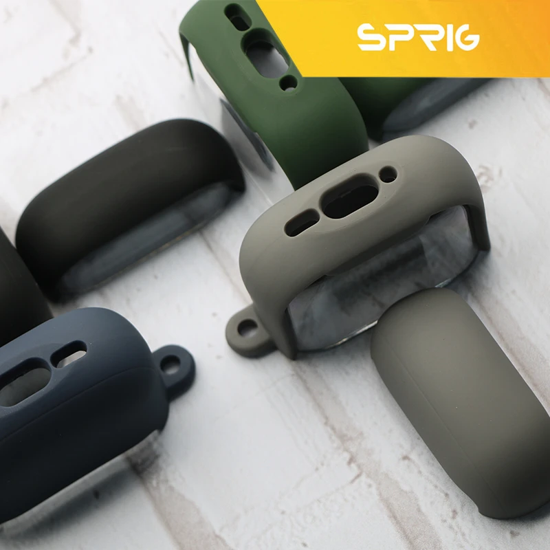 کاور اسپریگ مدل Clear BMP مناسب برای کیس اپل Air Pods 4 / 4 ANC