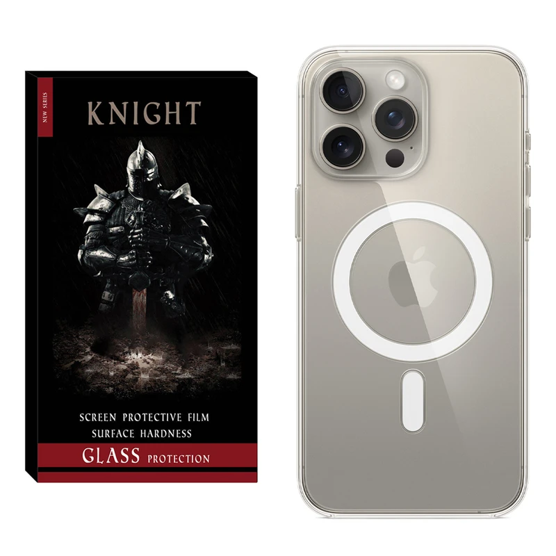 کاور نایت مدل Clear Magsafe KT مناسب برای گوشی موبایل اپل iPhone 16 Pro