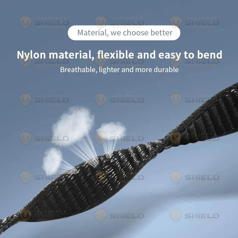 بند آلتیمیت شیلد مدل Nylon Stick مناسب برای ساعت هوشمند شیائومی Mi band 9