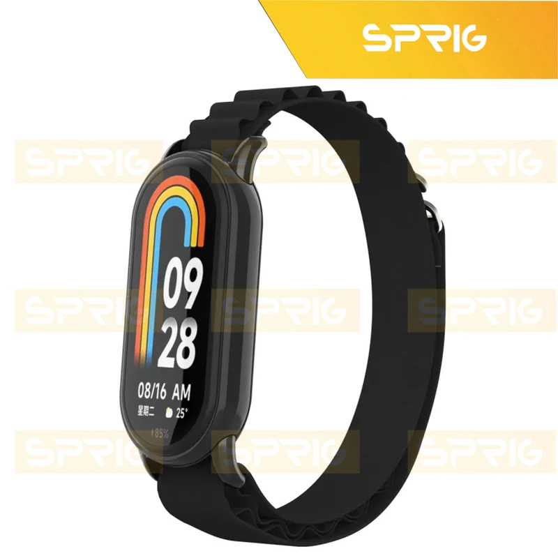 بند اسپریگ مدل Loop Alpine NC مناسب برای ساعت هوشمند شیائومی Mi band 8