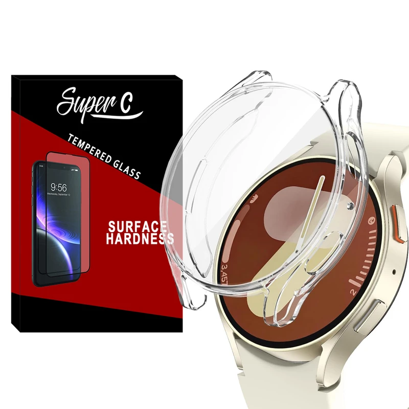 کاور سوپرسی مدل Soft TPU SC مناسب برای ساعت هوشمند سامسونگ Galaxy Watch 7 40mm