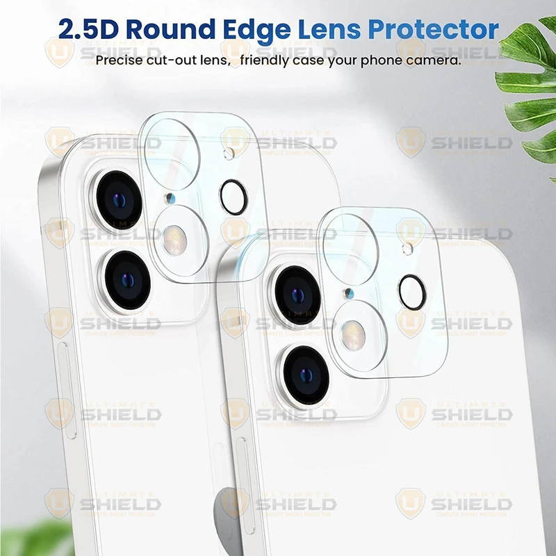 محافظ لنز دوربین شیشه‌ای آلتیمیت شیلد مدل Glass 3D UL مناسب برای گوشی موبایل اپل Iphone 12