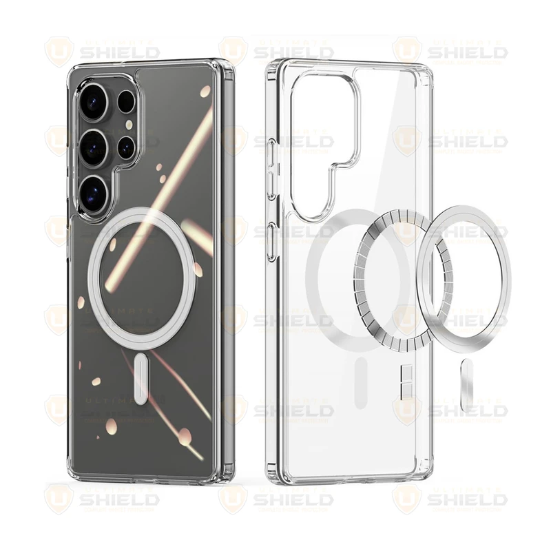 کاور آلتیمیت شیلد مدل Transparent Magsafe مناسب برای گوشی موبایل سامسونگ Galaxy S25 Ultra