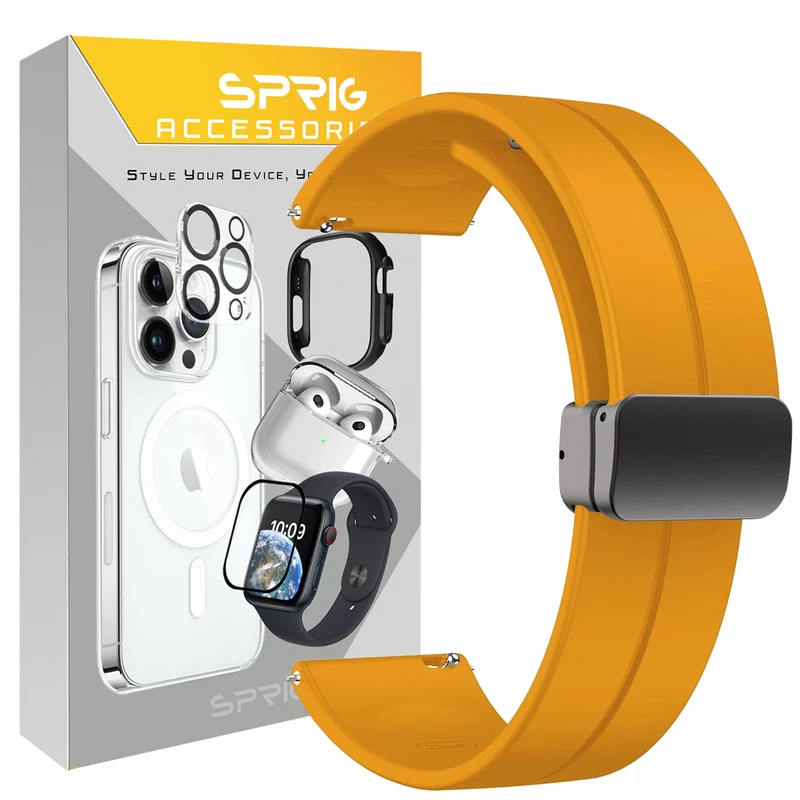بند اسپریگ مدل SIC Magnet مناسب برای ساعت هوشمند امازفیت GTS / GTS 2 / GTS 2 mini