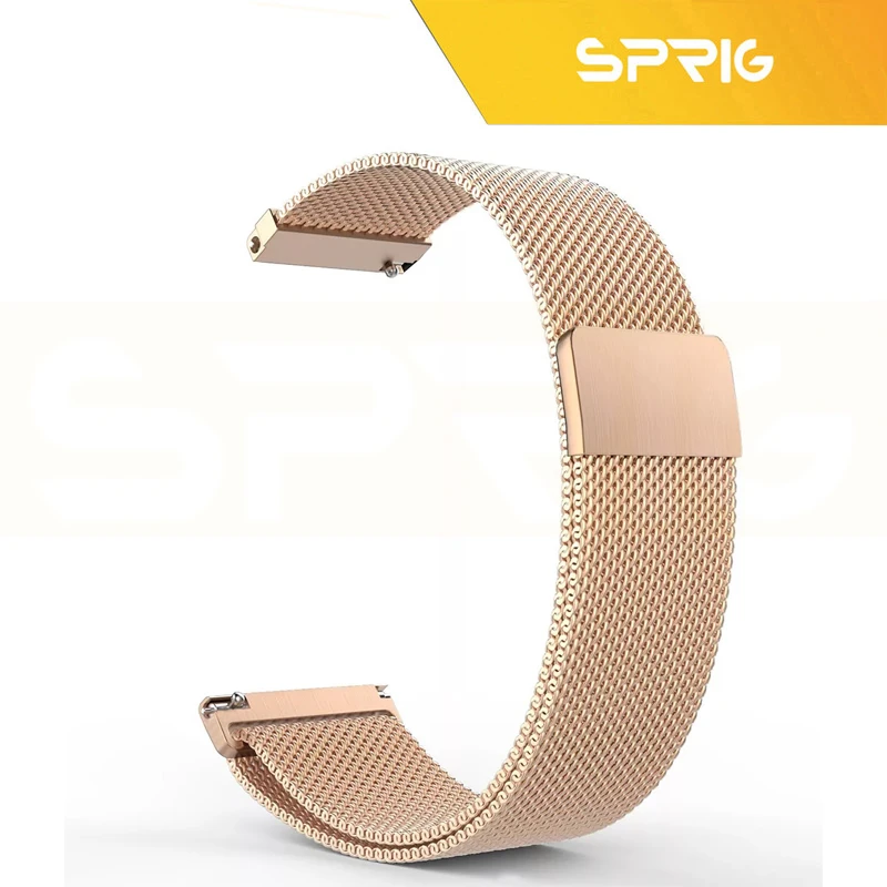 بند اسپریگ مدل Milanese SP Guard مناسب برای ساعت هوشمند سامسونگ Galaxy Watch 4 Classic 46mm به همراه کاور