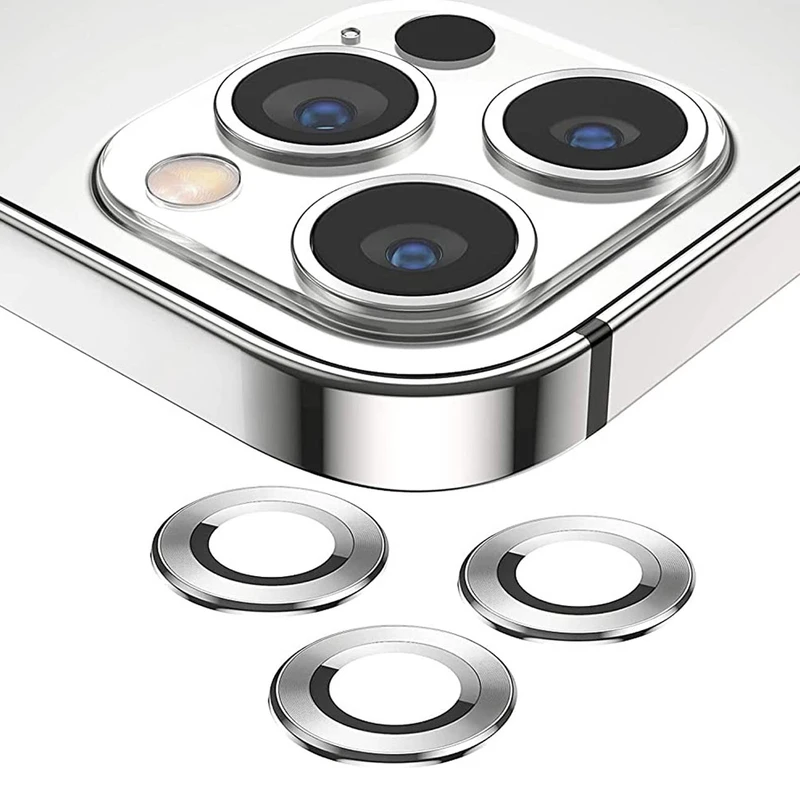 محافظ لنز دوربین گلستیک مدل Ring Metal GL مناسب برای گوشی موبایل اپل iPhone 16 Pro / 16 Pro Max