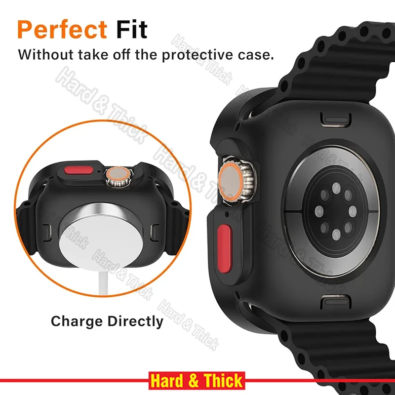 کاور هارد اند تیک مدل SIC Armor HT مناسب برای اپل واچ Ultra / Ultra 2 49mm به همراه محافظ صفحه نمایش