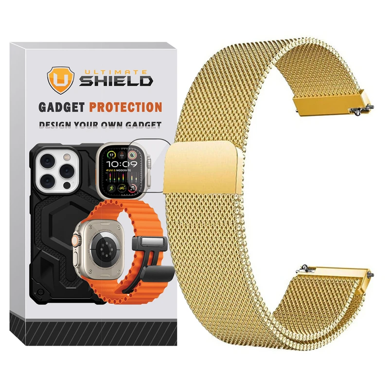 بند آلتیمیت شیلد مدل Milanese UL TW مناسب برای ساعت هوشمند هوآوی GT 4 46mm