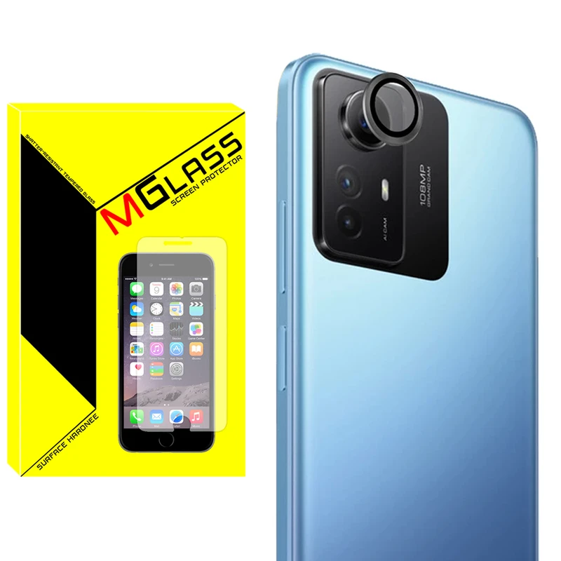 محافظ لنز دوربین ام‌گلس مدل Ring-Metal-MG مناسب برای گوشی موبایل شیائومی Redmi Note 12s