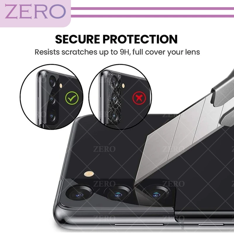 محافظ لنز دوربین زیرو مدل 3D-ZR مناسب برای گوشی موبایل سامسونگ Galaxy S20 FE