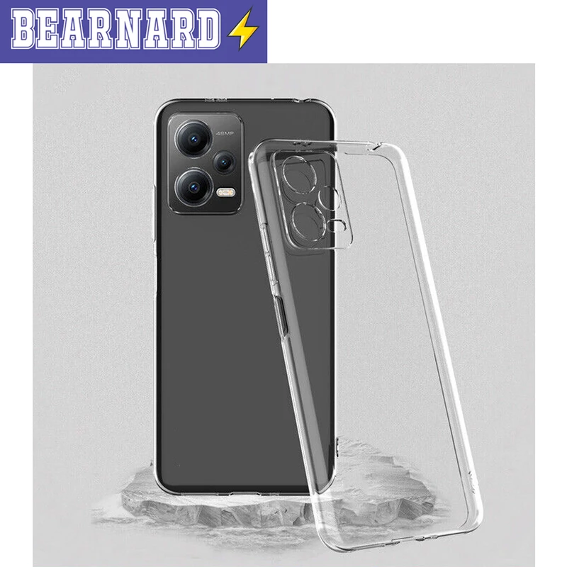 کاور برنارد مدل Clear مناسب برای گوشی موبایل شیائومی Poco X5 5G / Redmi Note 12 5G
