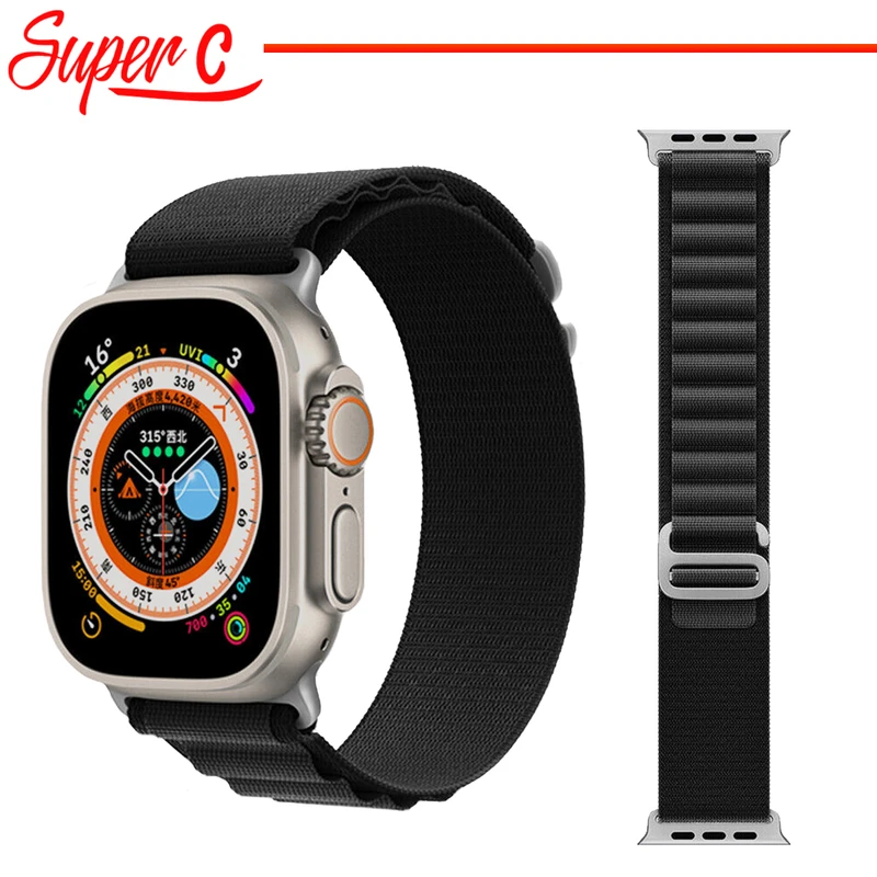 بند سوپرسی مدل Loop Alpine مناسب برای ساعت هوشمند ویرفیت BW8 Ultra