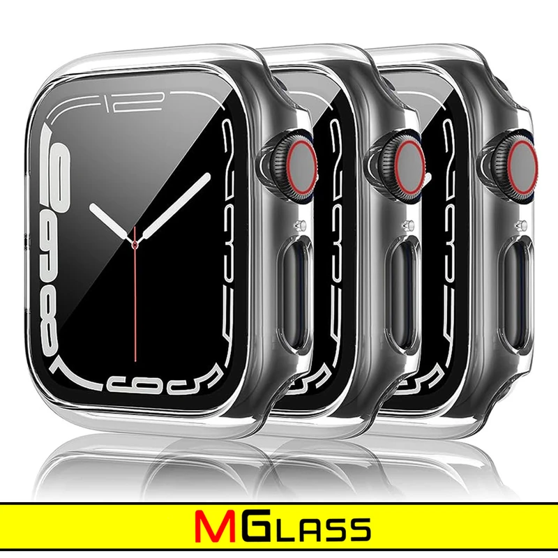 کاور ام‌گلس مدل MG-360 مناسب برای اپل واچ Series 1 Aluminum 42 / Series 2 42mm / Series 3 42mm به همراه محافظ صفحه نمایش